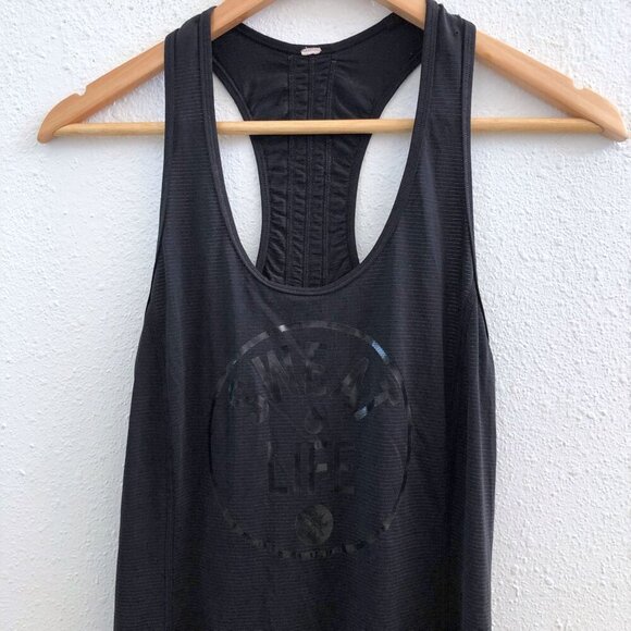 LULULEMON Runner Up Tank in Black No Size Tag Check Measurements - Picture 5 of 9